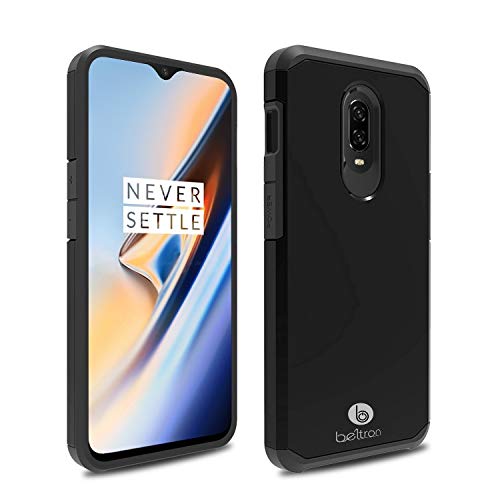 BELTRON OnePlus 6T Case, Premium Slim Heavy Duty Military Standard Dual Layer Protection Hybrid Rugged Shockproof, T-Mobile & Unlocked 1+ 6t 2018 Case