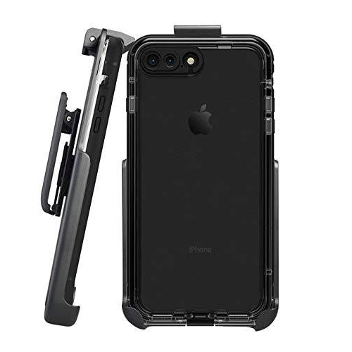 BELTRON Belt Clip Holster for the LifeProof NUUD Series - iPhone 7 Plus,iPhone 8 Plus, 5.5" (case not included) - Features: Secure Fit, Quick Release Latch, Durable Rotating Belt Clip & Built-in Kickstand