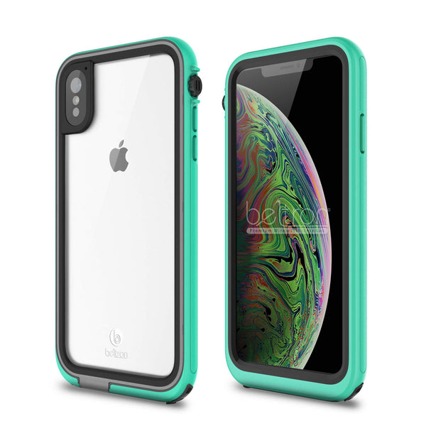 BELTRON aquaLife iPhone Xs MAX Waterproof, Shock & Drop Proof, Dirt Proof, Heavy Duty Case (IP68 Rated, MIL-STD-810G Certified) Features: Built-in Screen Protector & 360° Watertight Seal