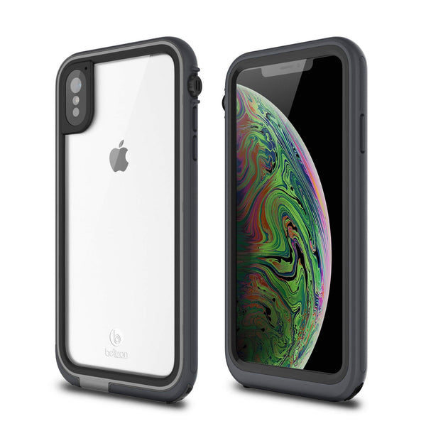 BELTRON aquaLife iPhone Xs MAX Waterproof, Shock & Drop Proof, Dirt Proof, Heavy Duty Case (IP68 Rated, MIL-STD-810G Certified) Features: Built-in Screen Protector & 360° Watertight Seal