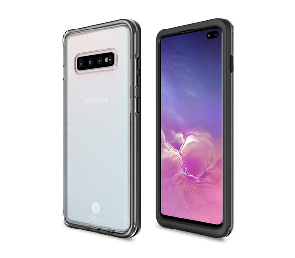 BELTRON Galaxy S10 Clear Case, Heavy Duty MIL-STD-810G Certified, Durable Case with Clear Back, Shock & Drop Proof, Dirt & Snow Resistant, Raised Bezels & Slim Profile, Retail Packaging & Warranty