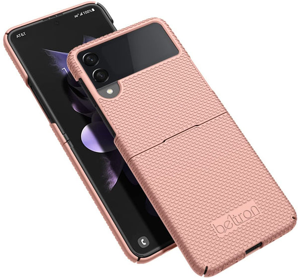BELTRON Case for Galaxy Z Flip 3 5G, Thin Fit Tough Protective Hard Shell Cover Designed for Samsung Galaxy Z Flip3 5G (SM-F711 2021)