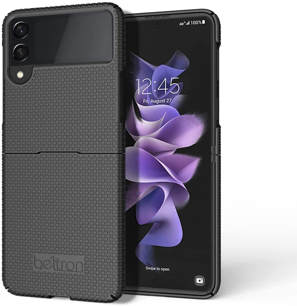 BELTRON Case for Galaxy Z Flip 3 5G, Thin Fit Tough Protective Hard Shell Cover Designed for Samsung Galaxy Z Flip3 5G (SM-F711 2021)