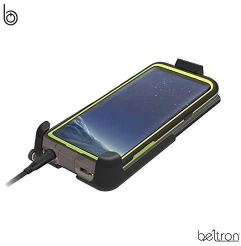 BELTRON Belt Clip Holster Compatible with LifeProof FRE Galaxy S10 Plus, S10+ (LifeProof FRE case is not Included) with Built-in Kickstand