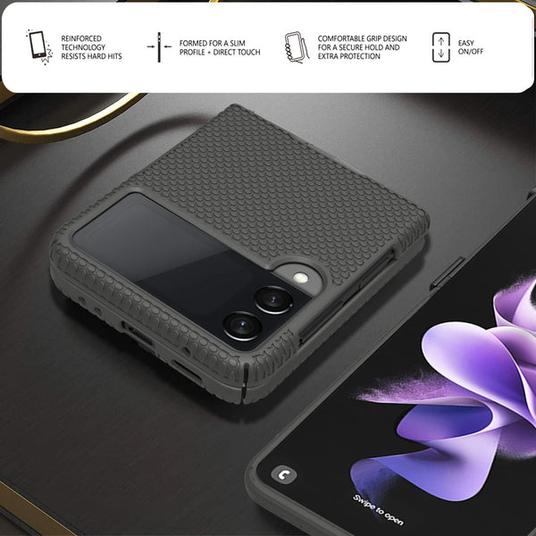 BELTRON Case for Galaxy Z Flip 3 5G, Thin Fit Tough Protective Hard Shell Cover Designed for Samsung Galaxy Z Flip3 5G (SM-F711 2021)
