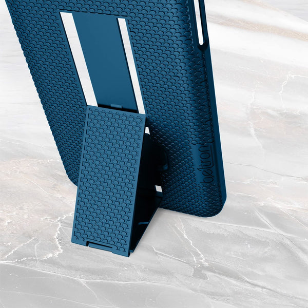 BELTRON Case & Holster Combo for iPhone 11 Pro Max, Rugged Shell & Holster with Built-in Kickstand comptible with Apple iPhone 11 Pro Max (2019) (Pacific Blue)