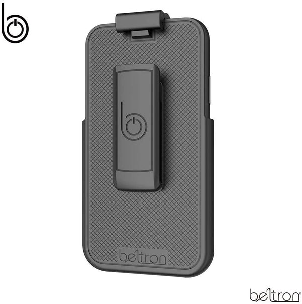 BELTRON Belt Clip Holster Compatible with LifeProof FRE Galaxy S10 Plus, S10+ (LifeProof FRE case is not Included) with Built-in Kickstand