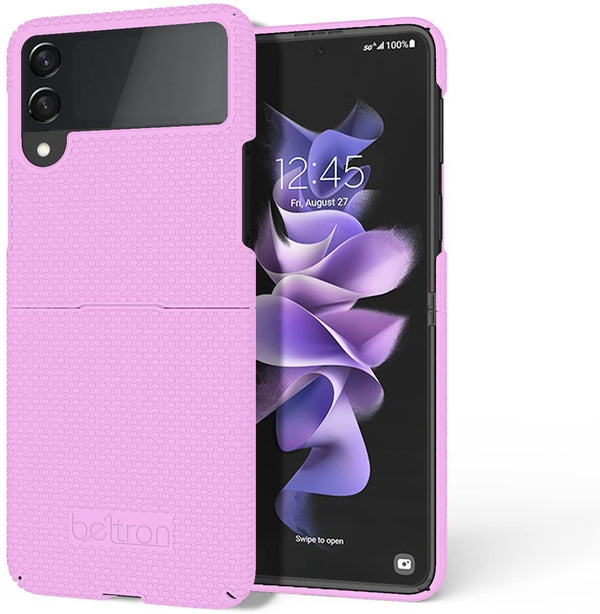 BELTRON Case for Galaxy Z Flip 3 5G, Thin Fit Tough Protective Hard Shell Cover Designed for Samsung Galaxy Z Flip3 5G (SM-F711 2021)