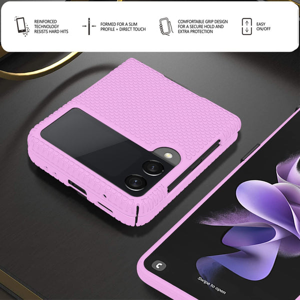 BELTRON Case for Galaxy Z Flip 3 5G, Thin Fit Tough Protective Hard Shell Cover Designed for Samsung Galaxy Z Flip3 5G (SM-F711 2021)