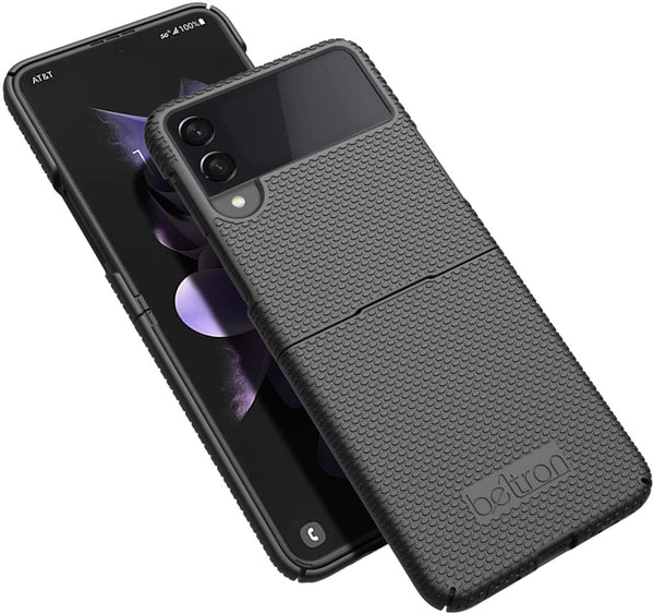 BELTRON Case for Galaxy Z Flip 3 5G, Thin Fit Tough Protective Hard Shell Cover Designed for Samsung Galaxy Z Flip3 5G (SM-F711 2021)