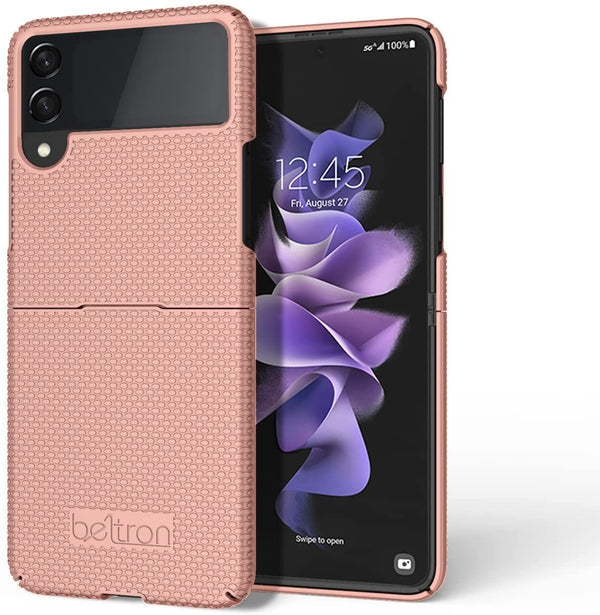 BELTRON Case for Galaxy Z Flip 3 5G, Thin Fit Tough Protective Hard Shell Cover Designed for Samsung Galaxy Z Flip3 5G (SM-F711 2021)