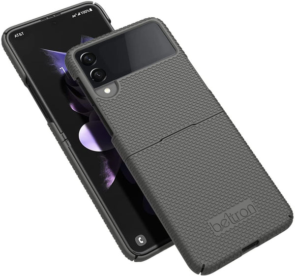 BELTRON Case for Galaxy Z Flip 3 5G, Thin Fit Tough Protective Hard Shell Cover Designed for Samsung Galaxy Z Flip3 5G (SM-F711 2021)
