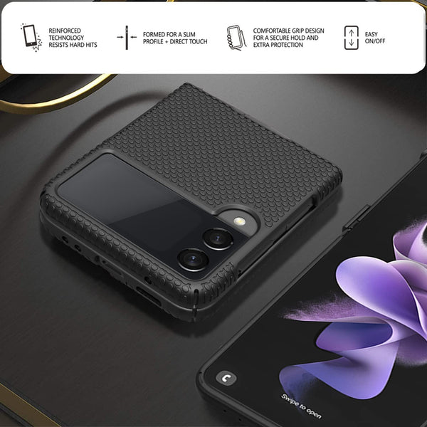 BELTRON Case for Galaxy Z Flip 3 5G, Thin Fit Tough Protective Hard Shell Cover Designed for Samsung Galaxy Z Flip3 5G (SM-F711 2021)