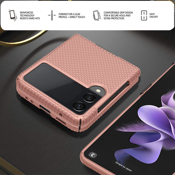 BELTRON Case for Galaxy Z Flip 3 5G, Thin Fit Tough Protective Hard Shell Cover Designed for Samsung Galaxy Z Flip3 5G (SM-F711 2021)