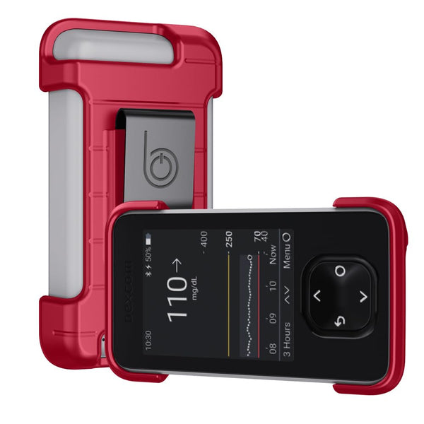 BELTRON Protective Case for Dexcom G7 Receiver with Built-in Metal Belt Clip (Strong & Durable Case Designed to Protect Dexcom G7 Receiver/Display Device)