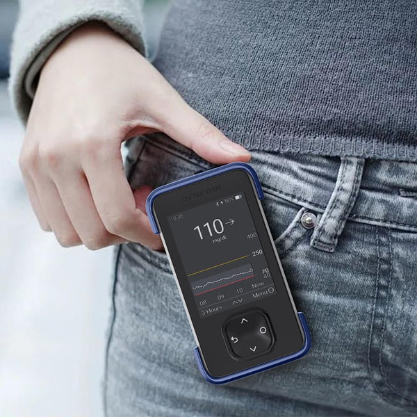 BELTRON Protective Case for Dexcom G7 Receiver with Built-in Metal Belt Clip (Strong & Durable Case Designed to Protect Dexcom G7 Receiver/Display Device)