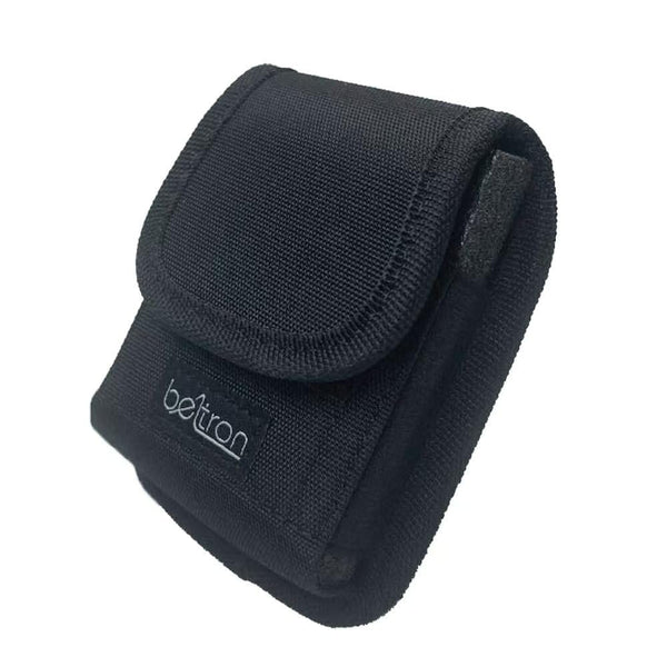 BELTRON Case-Compatible Leather Pouch for Motorola RAZR+ 2025 2024 2023, Samsung Galaxy Z Flip 6/5/4/3 with Heavy Duty Belt Loop, Metal Belt Clip & Dual Magnet Closure