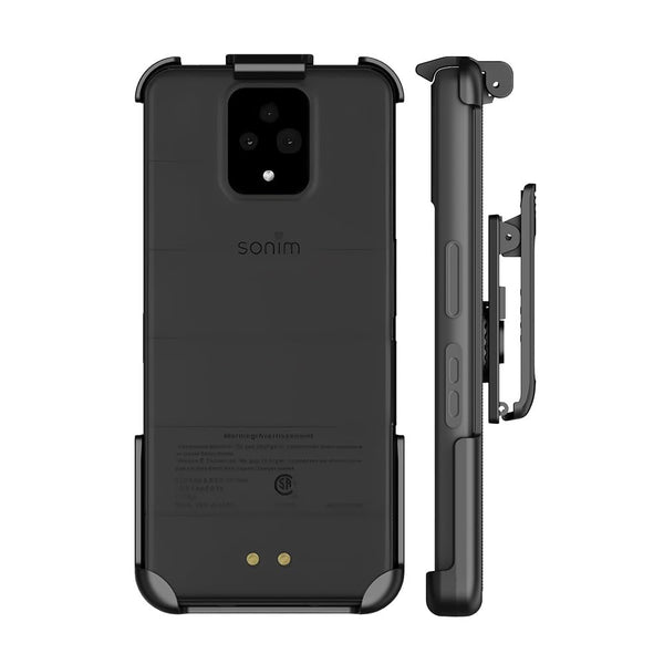 BELTRON Holster for Sonim XP Pro 5G, Heavy Duty Belt Clip Holder (AT&T FirstNet T-Mobile Verizon Sonim X800) Features: Secure Fit, Quick Release Latch, Durable Rotating Belt Clip