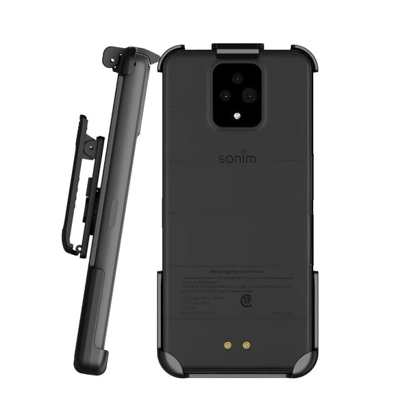 BELTRON Holster for Sonim XP Pro 5G, Heavy Duty Belt Clip Holder (AT&T FirstNet T-Mobile Verizon Sonim X800) Features: Secure Fit, Quick Release Latch, Durable Rotating Belt Clip