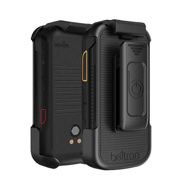 BELTRON Holster for Sonim XP3 Plus 5G Flip Phone, Heavy Duty Rotating Belt Clip Holder Case for X320 2025 Version - AT&T/FirstNet/T-Mobile (Industrial Strength)