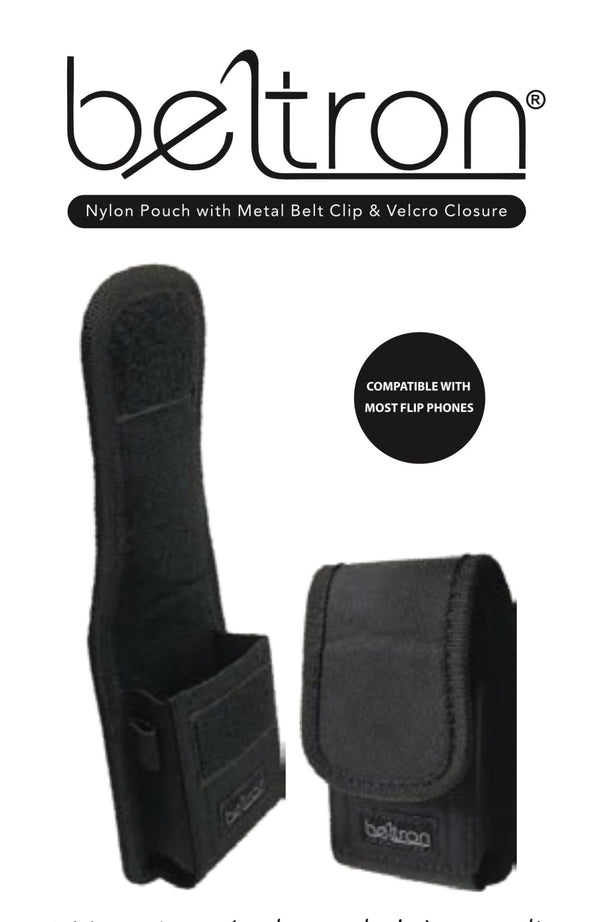 BELTRON Case for Kyocera Flip Phone, DuraXE Epic E4830, DuraXV Extreme E4810 E4811, DuraXE E4710, Sonim Flip Features: Heavy Duty Belt Loop, Metal Belt Clip & Dual Magnet Closure