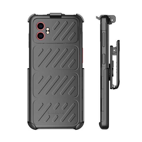 BELTRON Belt Clip Holster for XCover 7 Pro 5G, Heavy Duty Rotating Belt Clip Holder Case Compatible with Samsung XCover7 Pro 2025 SM-G766U (AT&T FirstNet T-Mobile) - Case Free Design