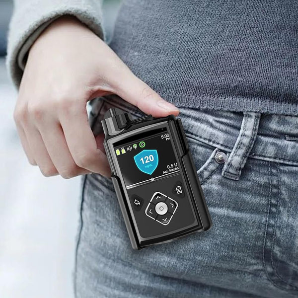 BELTRON Case with Belt Clip for Medtronic MiniMed 780G 770G 670G 630G 640G Insulin Pump (Strong & Durable Rotating Clip Case)