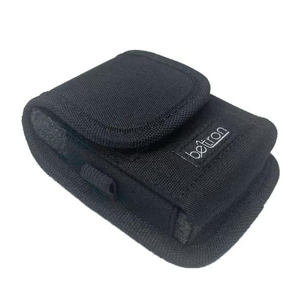 BELTRON Case-Compatible Leather Pouch for Motorola RAZR+ 2025 2024 2023, Samsung Galaxy Z Flip 6/5/4/3 with Heavy Duty Belt Loop, Metal Belt Clip & Dual Magnet Closure