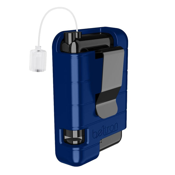 BELTRON Protective Case for Tandem t:Slim X2 Pump with Built-in Metal Belt Clip (Strong & Durable Case for Tandem Diabetes Care TSlim X2 Insulin Pump) - Red