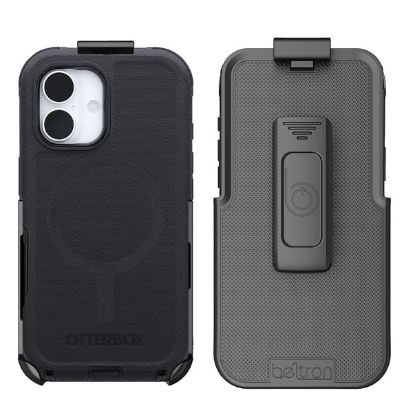 BELTRON Belt Clip Holster for Defender Series Case - iPhone 16 (Holster ONLY - Case is NOT Included)