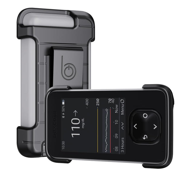 BELTRON Protective Case for Dexcom G7 Receiver with Built-in Metal Belt Clip (Strong & Durable Case Designed to Protect Dexcom G7 Receiver/Display Device)
