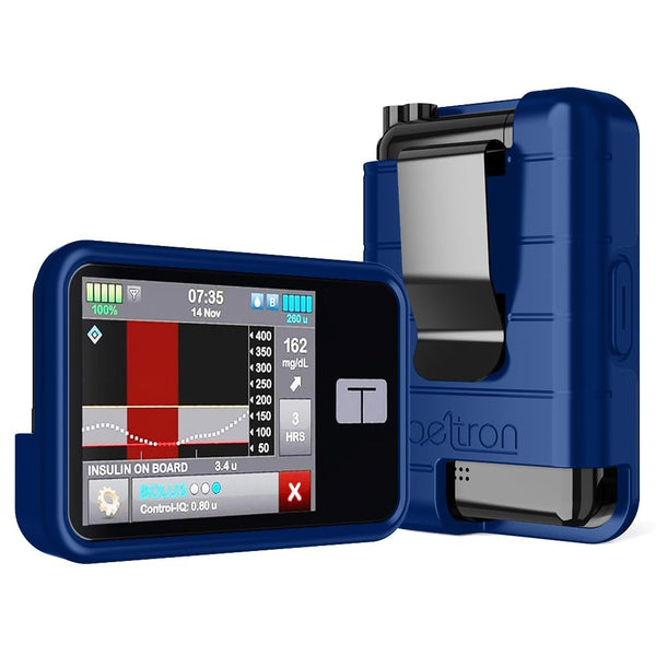 BELTRON Protective Case for Tandem t:Slim X2 Pump with Built-in Metal Belt Clip (Strong & Durable Case for Tandem Diabetes Care TSlim X2 Insulin Pump)