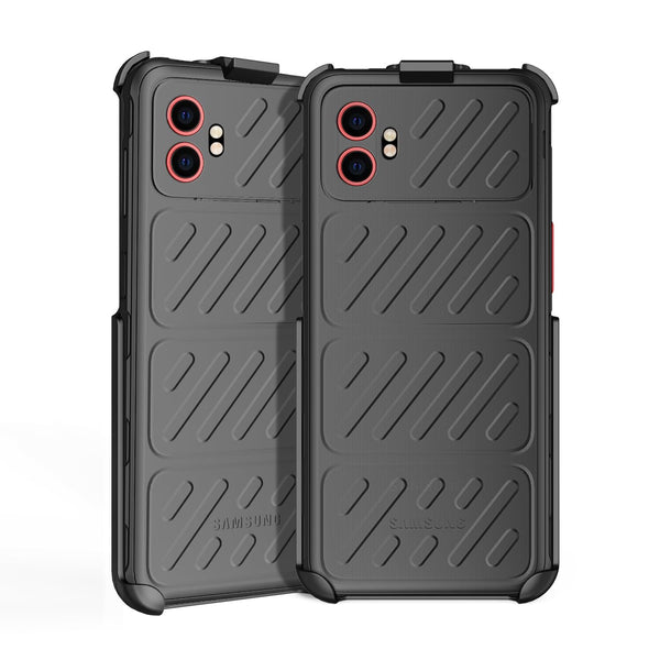 BELTRON Belt Clip Holster for XCover 7 Pro 5G, Heavy Duty Rotating Belt Clip Holder Case Compatible with Samsung XCover7 Pro 2025 SM-G766U (AT&T FirstNet T-Mobile) - Case Free Design