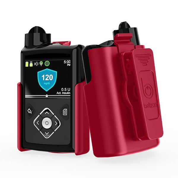 BELTRON Case with Belt Clip for Medtronic MiniMed 780G 770G 670G 630G 640G Insulin Pump (Strong & Durable Rotating Clip Case)