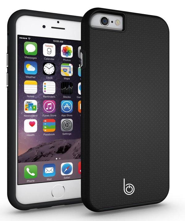 BELTRON Ultra Slim Dual Guard Grip Case for iPhone 7/8/SE 2020 / SE 3 2022 3rd Generation - Black