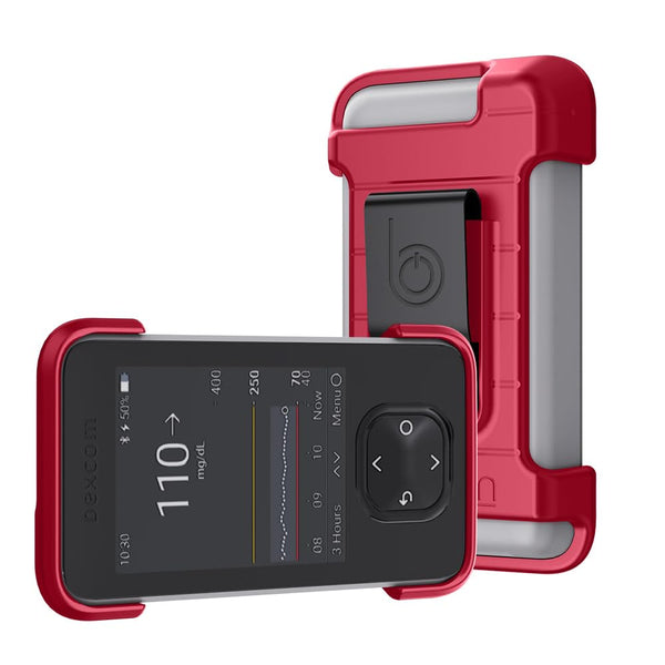 BELTRON Protective Case for Dexcom G7 Receiver with Built-in Metal Belt Clip (Strong & Durable Case Designed to Protect Dexcom G7 Receiver/Display Device)