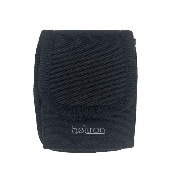 BELTRON Case-Compatible Leather Pouch for Motorola RAZR+ 2025 2024 2023, Samsung Galaxy Z Flip 6/5/4/3 with Heavy Duty Belt Loop, Metal Belt Clip & Dual Magnet Closure