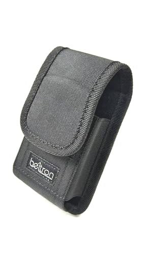 BELTRON Vertical Case for CAT S22 Flip Phone/Sonim XP3 Plus XP3900, Features: Heavy Duty Belt Loop, Metal Belt Clip & Dual Magnet Closure