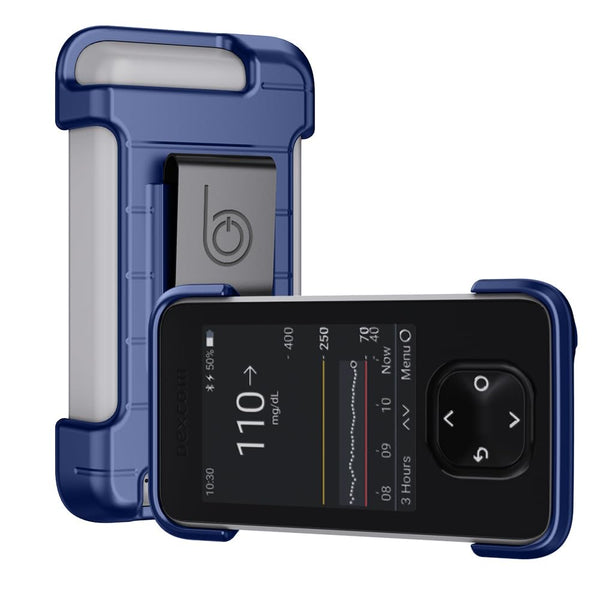 BELTRON Protective Case for Dexcom G7 Receiver with Built-in Metal Belt Clip (Strong & Durable Case Designed to Protect Dexcom G7 Receiver/Display Device)