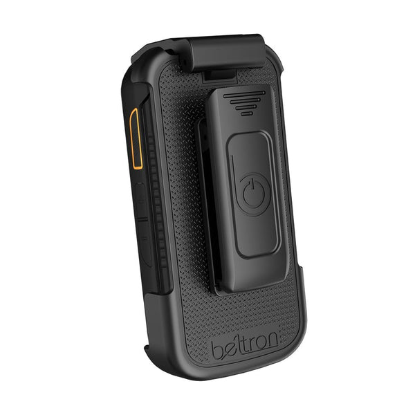 BELTRON Holster for Sonim XP3 Plus 5G Flip Phone, Heavy Duty Rotating Belt Clip Holder Case for X320 2025 Version - AT&T/FirstNet/T-Mobile (Industrial Strength)