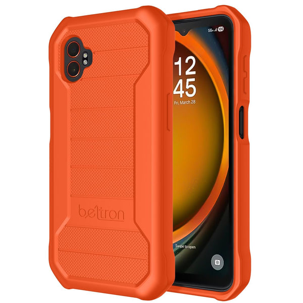 BELTRON Galaxy XCover7 Pro 5G Heavy Duty Case, Industrial Strength Armor Case with Reinforced Technology for Samsung Galaxy XCover 7 Pro 2025 SM-G766 (AT&T FirstNet T-Mobile)