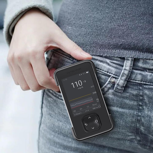 BELTRON Protective Case for Dexcom G7 Receiver with Built-in Metal Belt Clip (Strong & Durable Case Designed to Protect Dexcom G7 Receiver/Display Device)
