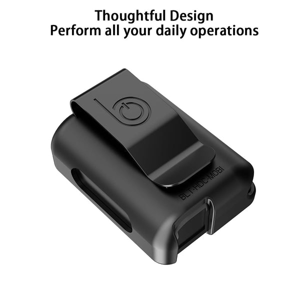 BELTRON Protective Case for Tandem Mobi with Built-in Metal Belt Clip – Full Coverage Protection with Charging Access, Quick-Press Button Access & Privacy Shield