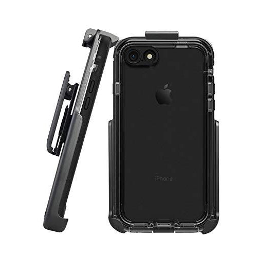 Belt Clip Holster for The LifeProof NUUD Series - iPhone 7,iPhone 8 (case not Included) - Features: Secure Fit, Quick Release Latch, Durable Rotating Belt Clip & Built-in Kickstand