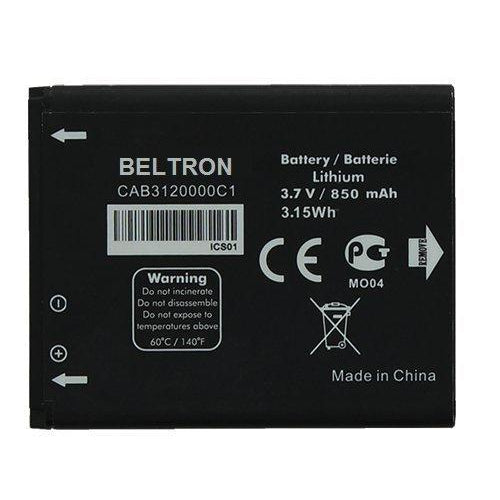 BELTRON CAB3120000C1 Replacement Battery for Alcatel 510A (AT&T), 768 Flip (MetroPCS/T-Mobile), OT-800A One Touch, OT-807, OT-880A One Touch Xtra, OT-880A Avengeance