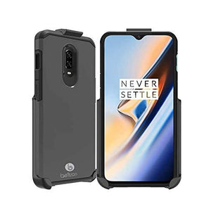 BELTRON OnePlus 6t Case with Belt Clip, BELTRON Slim Protective Rugged Hybrid Case & Rotating Belt Clip Holster with Built in Kickstand for 1+ OnePlus 6T 2018