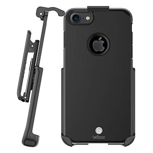 BELTRON Case with Belt Clip for iPhone SE 2020, iPhone 8, iPhone 7, Slim Full Protection Heavy Duty Hybrid Case & Rotating Belt Clip Holster w/Built in Kickstand foriPhone 7,iPhone 8,iPhone SE 2020, (Gunmetal Grey)