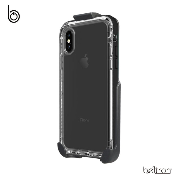 Belt Clip Holster for the LifeProof Next Case - iPhone X iPhone XS (case is not included) Features: Secure Fit, Quick Release Latch, Durable Rotating Belt Clip & Built-in Kickstand
