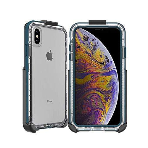 BELTRON Belt Clip Holster Compatible with LifeProof Next iPhone Xs Max Case (case not Included) - Features: Secure Fit, Quick Release Latch, Durable Rotating Belt Clip & Built-in Kickstand