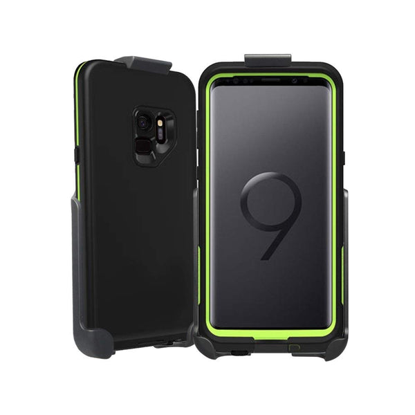 BELTRON Belt Clip Holster Compatible with LifeProof FRE Galaxy S9 Case (case is not Included) Features: Secure Fit, Quick Release Latch, Durable Rotating Belt Clip & Built-in Kickstand